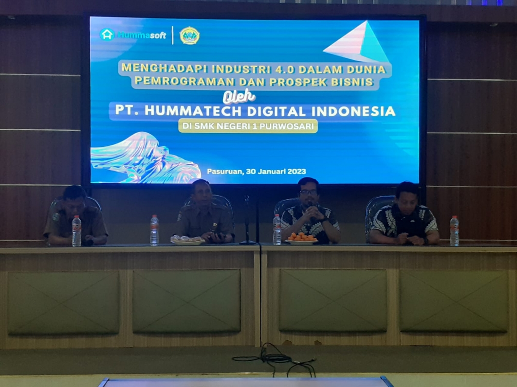 Gambar dari Kerjasama SMKN 1 Purwosari dengan PT Hummatech Digital Indonesia