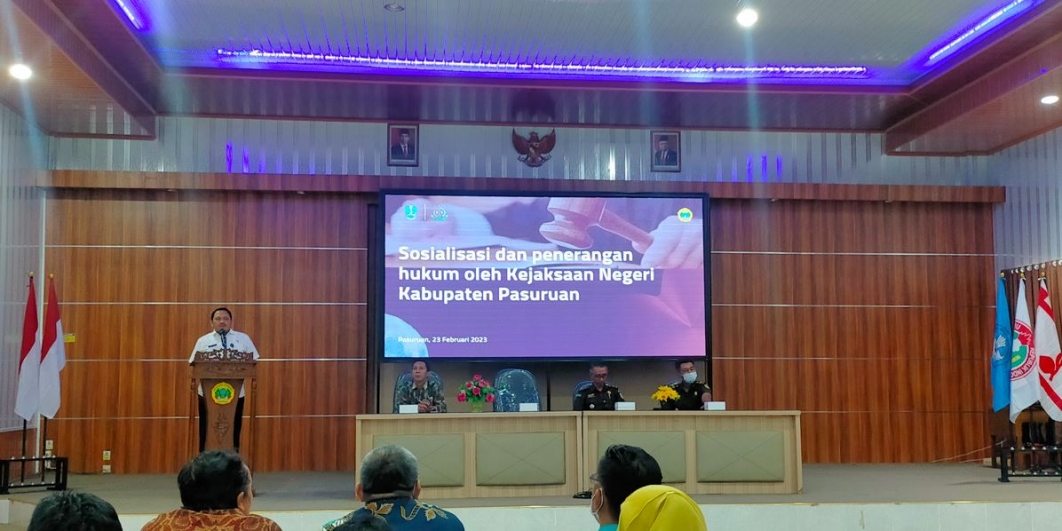 Gambar dari Sosialisasi dan penerangan hukum oleh Kejaksaan Negeri Kab. Pasuruan