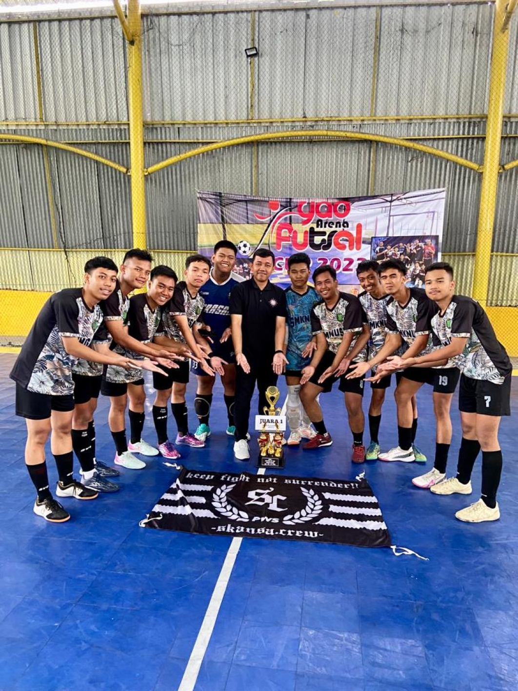 Gambar dari Tim Futsal SMKN 1 Purwosari Meraih Juara 1 dalam Kompetisi Se Kabupaten Pasuruan dan Mojokerto