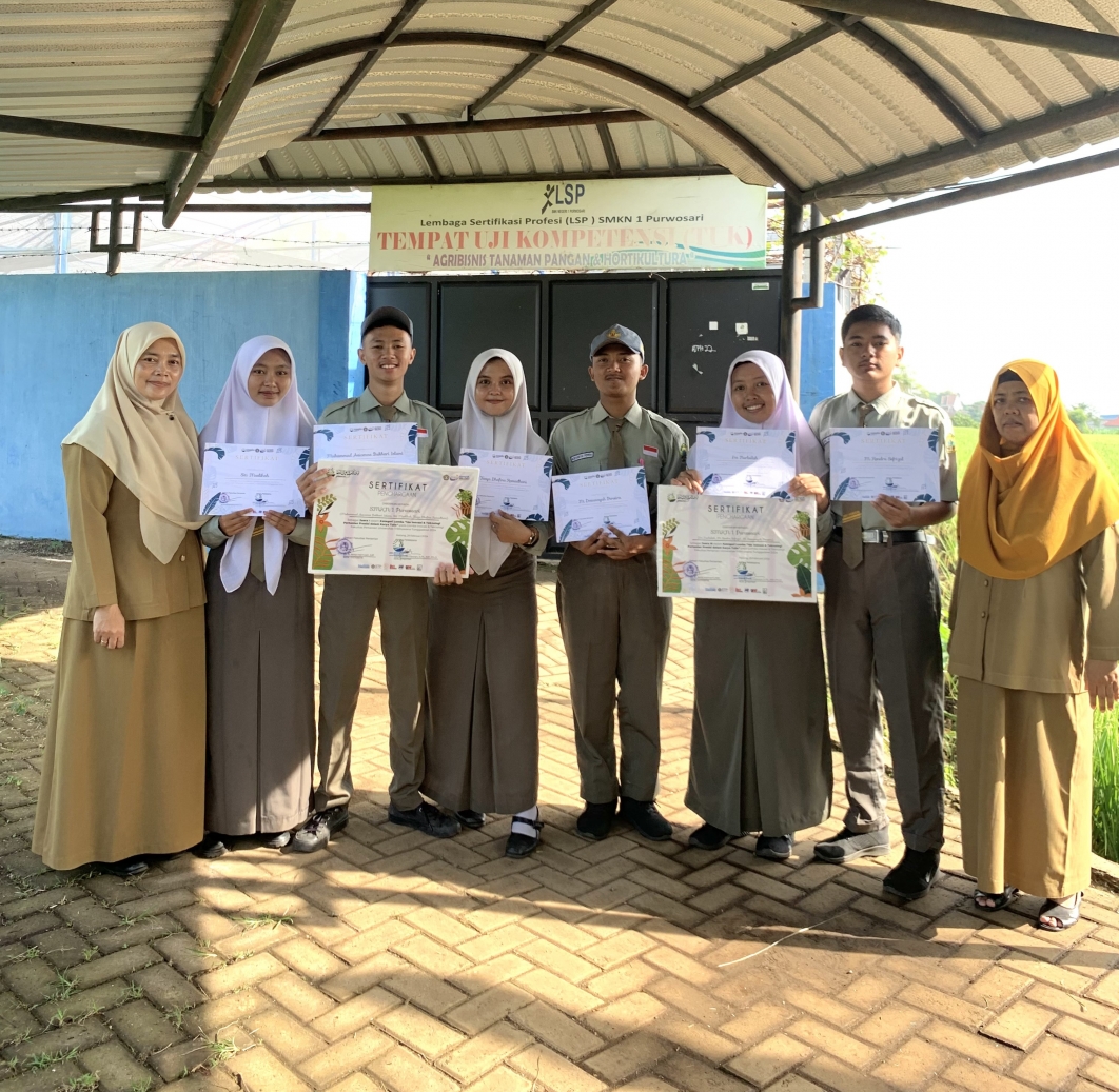 SMKN 1 Purwosari Merebut Juara 1 dan 3 Lomba Karya Tulis Ilmiah (KTI) Inovasi Teknologi SMK Negeri 1 Purwosari