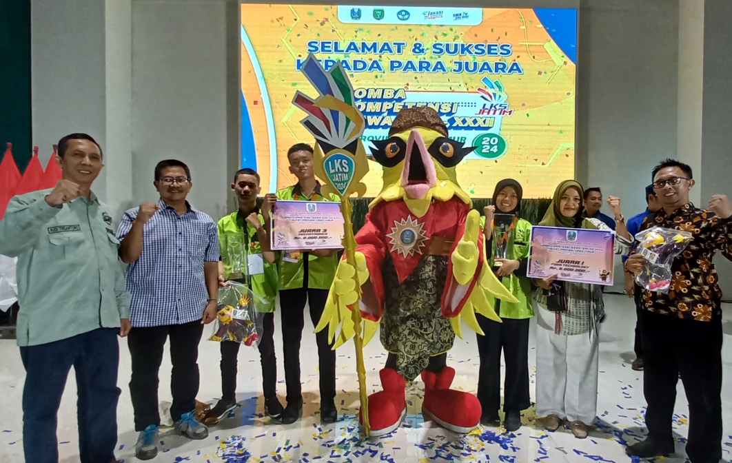 SMKN 1 Purwosari Raih Juara 1 dan 3 Lomba Kompetensi Siswa (LKS) Ke-32 Tingkat Provinsi Jatim 2024 SMK Negeri 1 Purwosari