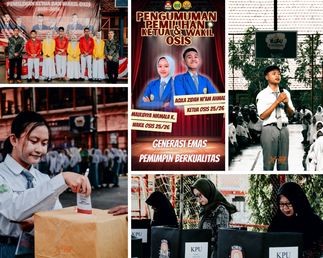 Pemilihan Ketua OSIS SMK Negeri 1 Purwosari 2025-2026: Paslon 3 Raih Suara Terbanyak SMK Negeri 1 Purwosari